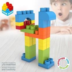 Juego de Construcción Color Block Basic Cubo 50 Piezas (6 Unidades)