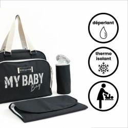 Bolso Cambiador de Pañales Baby on Board Simply Babybag Negro