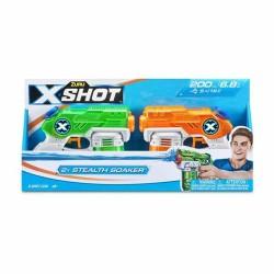 Pistola de Agua X-Shot Warfare Double Small Stealth 2 Piezas 16 x 13 x 3 cm