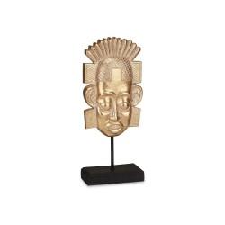 Figura Decorativa Indio Dorado 17,5 x 36 x 10,5 cm (4 Unidades)