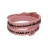 Pulsera Mujer il mezzometro I LOVE YOU GOLD - BRACCIALE IN SILICONE/SILICONE BRACELET