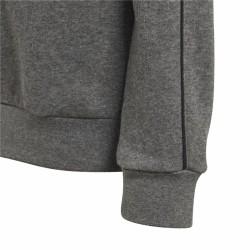 Sudadera sin Capucha Niño Adidas Core 18 Gris oscuro