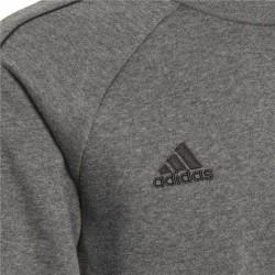 Sudadera sin Capucha Niño Adidas Core 18 Gris oscuro