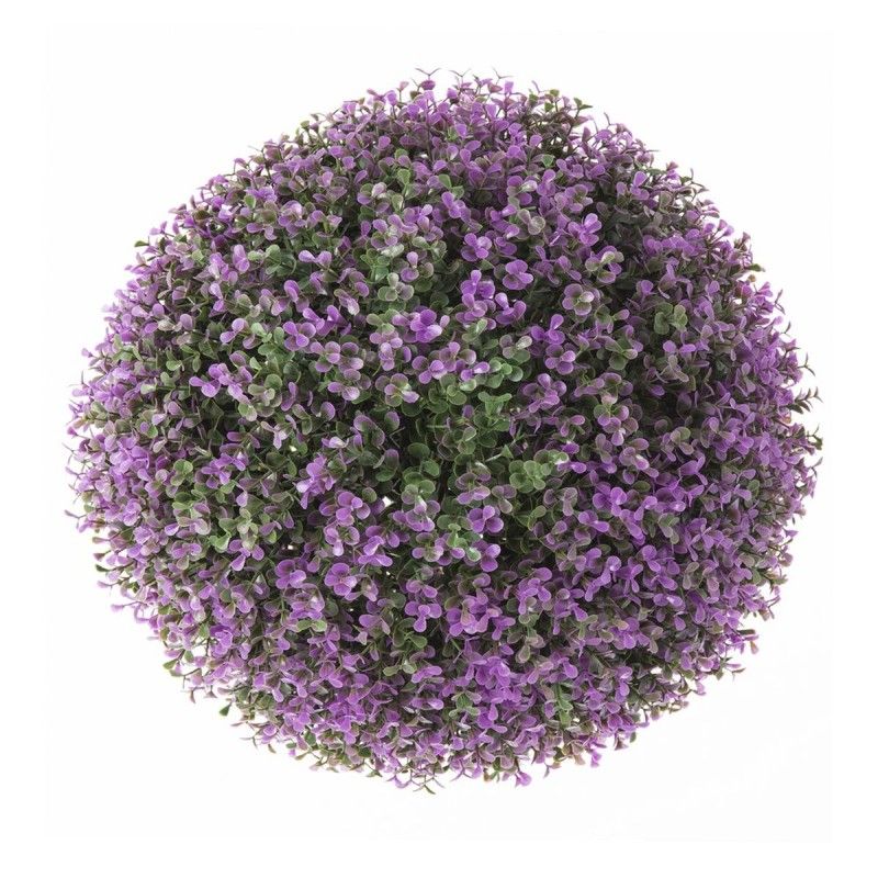 Planta Decorativa   Bola Lavanda 30 x 30 x 30 cm