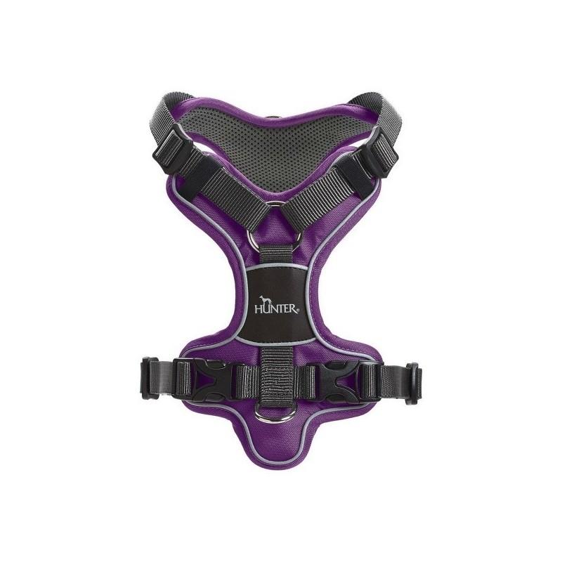 Arnes para Perro Hunter Divo Morado L 72-100 cm