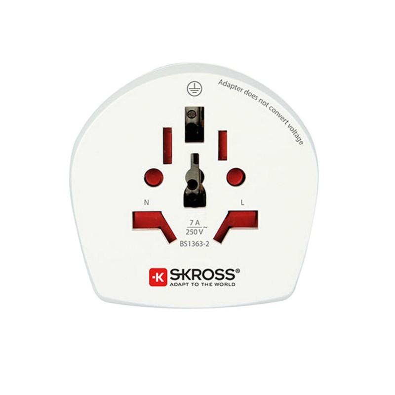 Adaptador de Corriente Skross 1500225-e Internacional Reino Unido