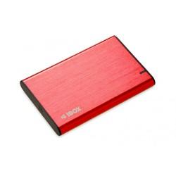 Caja Externa Ibox HD-05 Rojo 2,5"