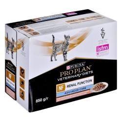 Comida para gato Purina Feline Veterinary Diets NF Renal Function Salmón 10 x 85 g