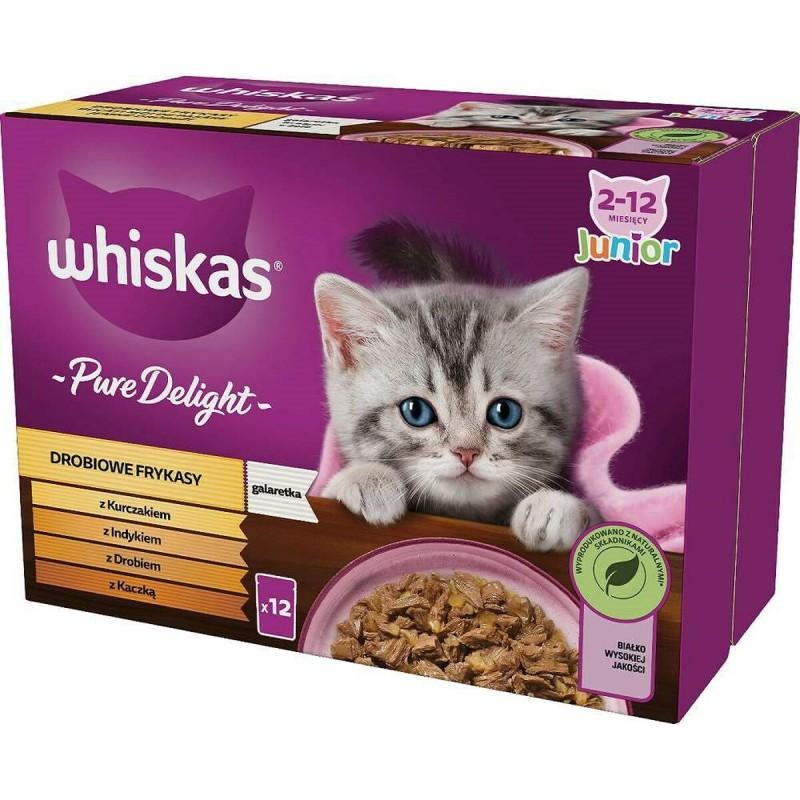 Comida para gato Whiskas                                 Pollo Pavo Pato Aves 12 x 85 g