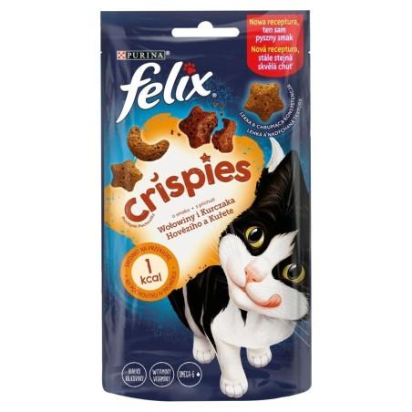 Comida para gato Purina Felix Crispies Pollo Ternera 45 g