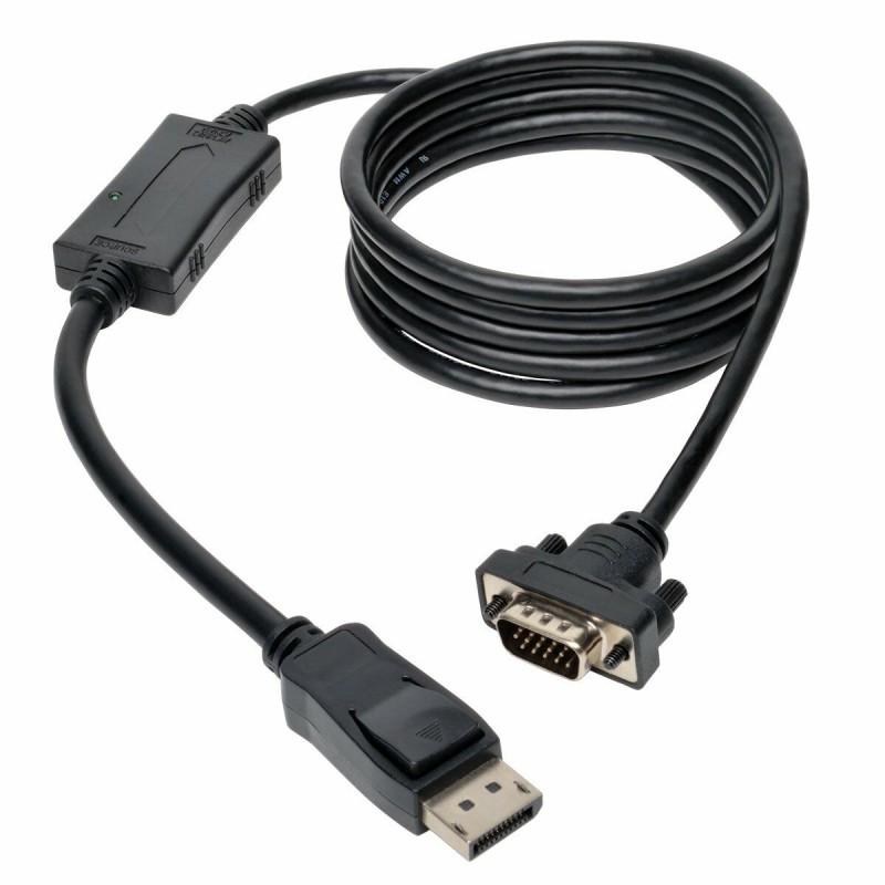 Adaptador DisplayPort a VGA Eaton 1,8 m Negro