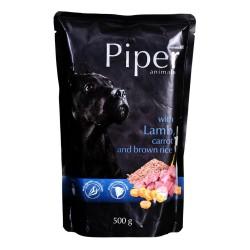 Comida húmeda Dolina Noteci Piper Animals Cordero Arroz Zanahoria 500 g