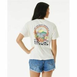 Camiseta de Manga Corta Rip Curl Sun Relaxed Blanco