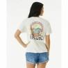 Camiseta de Manga Corta Rip Curl Sun Relaxed Blanco