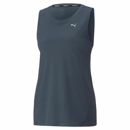 Camiseta de Manga Corta Mujer Puma Run Favorite Tank  Azul oscuro Mujer