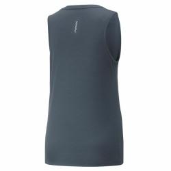 Camiseta de Manga Corta Mujer Puma Run Favorite Tank  Azul oscuro Mujer