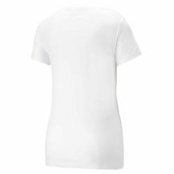 Camiseta de Manga Corta Mujer Puma Ess+ Nova Shine Blanco