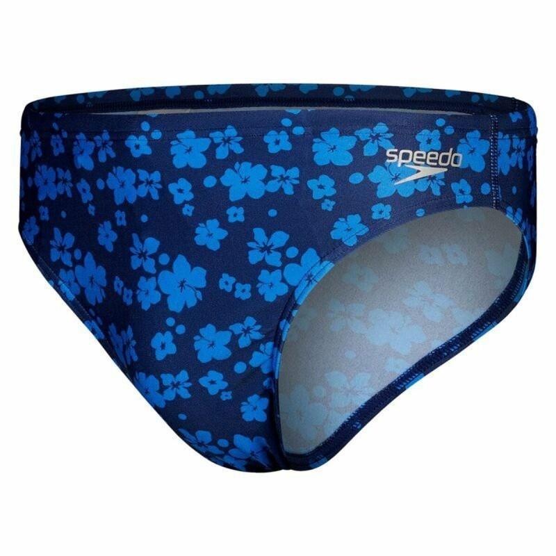 Bañador Hombre Speedo Allover Brief Azul