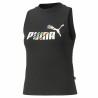 Camiseta para Mujer sin Mangas Puma Ess+ Love Is Love Sl Negro