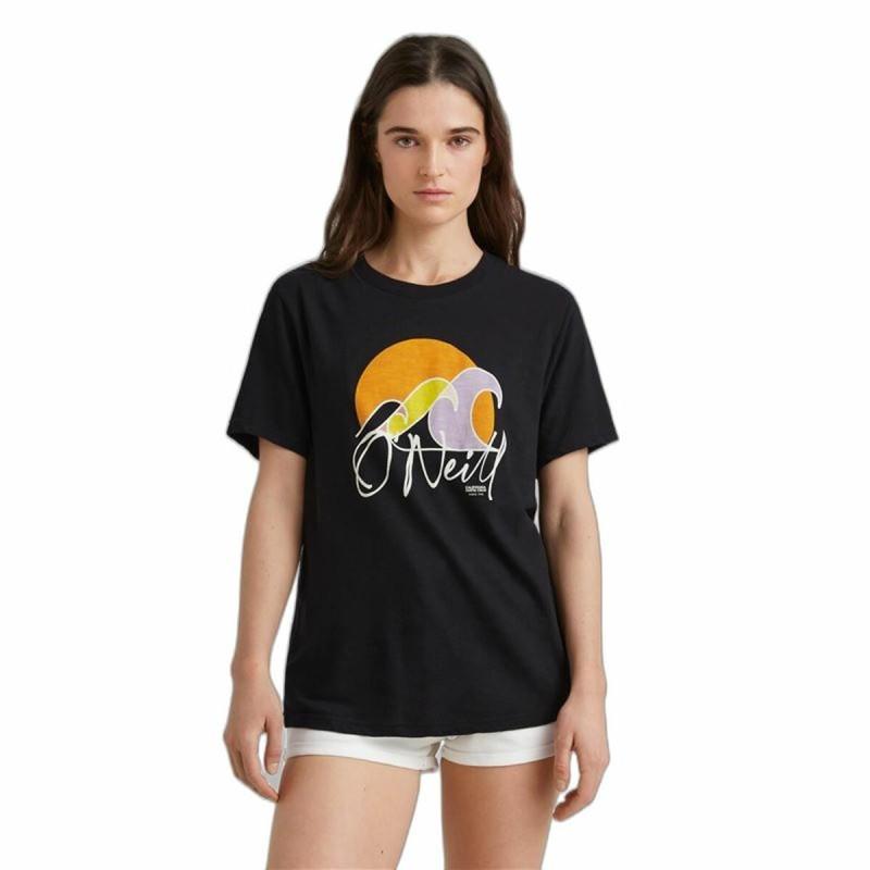 Camiseta de Manga Corta Mujer O'Neill Luano Graphic Negro