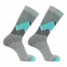 Calcetines Deportivos Salomon Outline Prism Gris