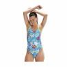 Bañador Mujer Speedo Allover Vback Azul