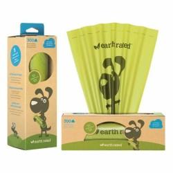 Dispensador de Bolsas para Mascotas Earth Rated UNSCENTBIO300 Papel Plástico (300 uds)