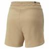 Pantalones Cortos Deportivos para Mujer Puma Essentials 5" High Waist Beige