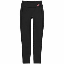 Pantalón Largo Deportivo 4F Quick-Drying Negro Mujer