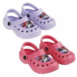 Zuecos de Playa Minnie Mouse Rosa