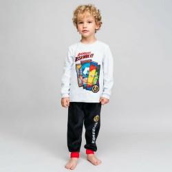 Pijama Infantil The Avengers Gris