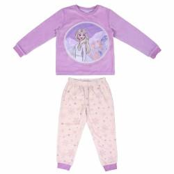 Pijama Infantil Frozen Lila