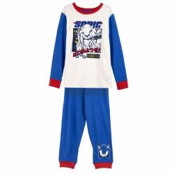 Pijama Infantil Sonic Azul