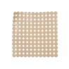 Alfombrilla Antideslizante para Ducha Beige PVC 54 x 54 x 1 cm (6 Unidades)