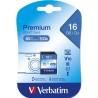 Tarjeta de Memoria SD Verbatim PREMIUM SDHC C10/U1 16 GB