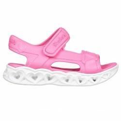 Sandalias Infantiles Skechers Lighted Molded Top Rosa