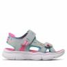 Sandalias Infantiles Skechers Flex Splash Gris