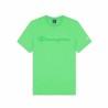 Camiseta de Manga Corta Hombre Champion Crewneck Verde