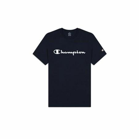 Camiseta de Manga Corta Hombre Champion Crewneck Azul