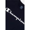 Camiseta de Manga Corta Hombre Champion Crewneck Azul