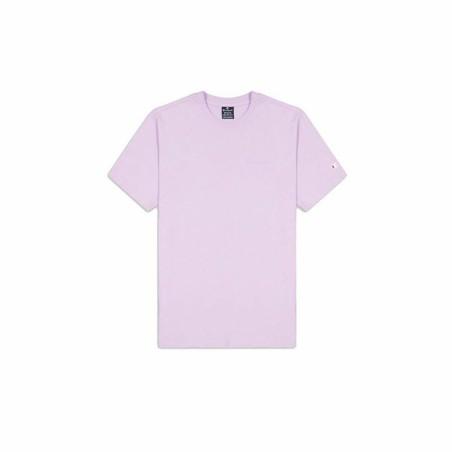 Camiseta de Manga Corta Hombre Champion Crewneck Lila