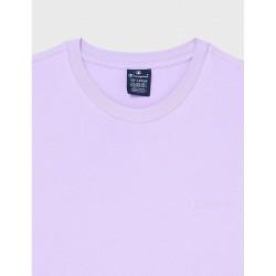 Camiseta de Manga Corta Hombre Champion Crewneck Lila