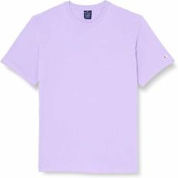 Camiseta de Manga Corta Hombre Champion Crewneck Lila