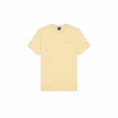 Camiseta de Manga Corta Hombre Champion Crewneck Beige