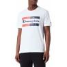 Camiseta de Manga Corta Hombre Champion Crewneck Blanco