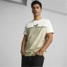 Camiseta Puma Ess Block X Tape Beige Hombre