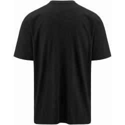 Camiseta de Manga Corta Hombre Kappa Ediz CKD Negro