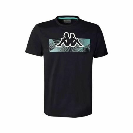 Camiseta de Manga Corta Hombre Kappa Eryx Graphik Azul oscuro