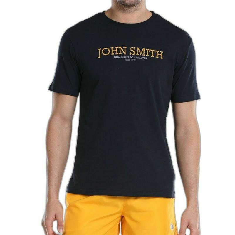 Camiseta de Manga Corta Hombre John Smith Efebo Azul marino