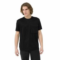 Camiseta de Manga Corta Hombre 4F Fnk M200 Negro